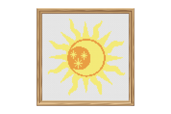 Celestial Moon Cross Stitch Pattern Review