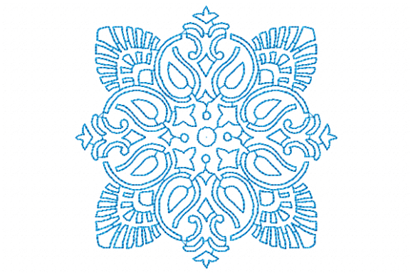 Damask Redwork Review for Real Projects